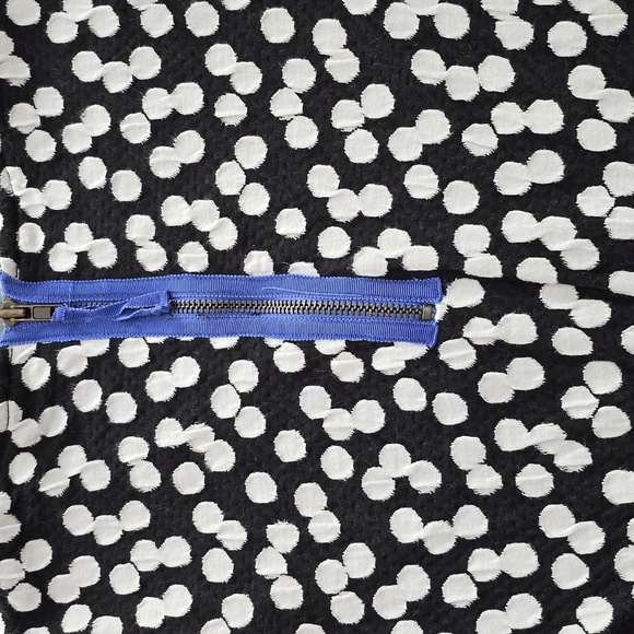 Deletta Black and White Polka Dot Women's Top Or Tunic - Picture 10 of 14